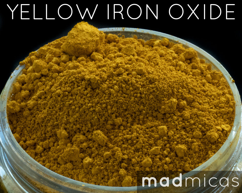 Yellow Iron Oxide Pigment – Mad Micas